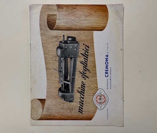 Benvenuto Cremona & Figlio. Macchine sfogliatrici (Catalogo)